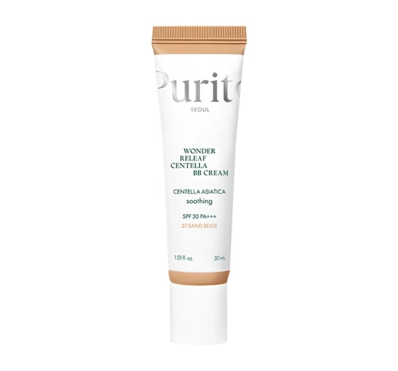 Purito Wonder Releaf Centella SPF30 PA    krem BB z wąkrotą azjatycką 27 Sand Beige 30ml