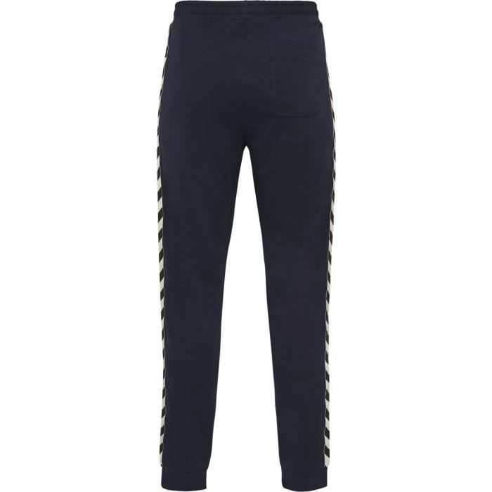 Conjunto de Moletom Hummel Mover em Algodão - Masculino - Azul - Fitness - Multiesportivo - Indoor - Manga Longa - Respirável