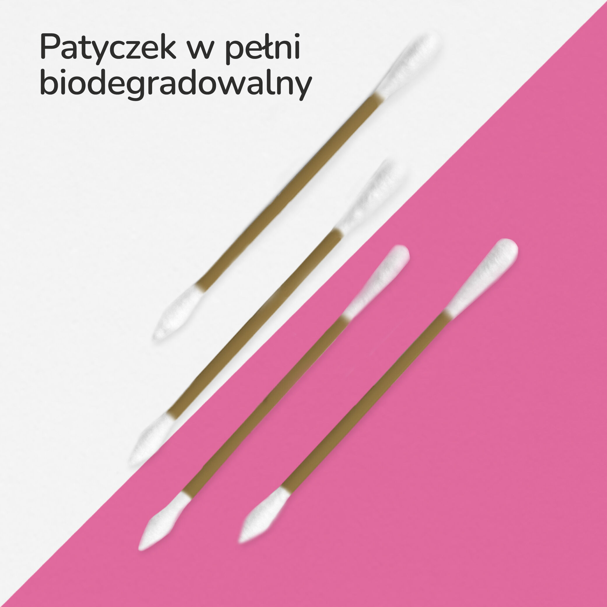 Cleanic patyczki higieniczne 200szt Rose
