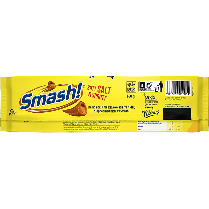 Nidar Smash stor tallrik 160 g Nidar