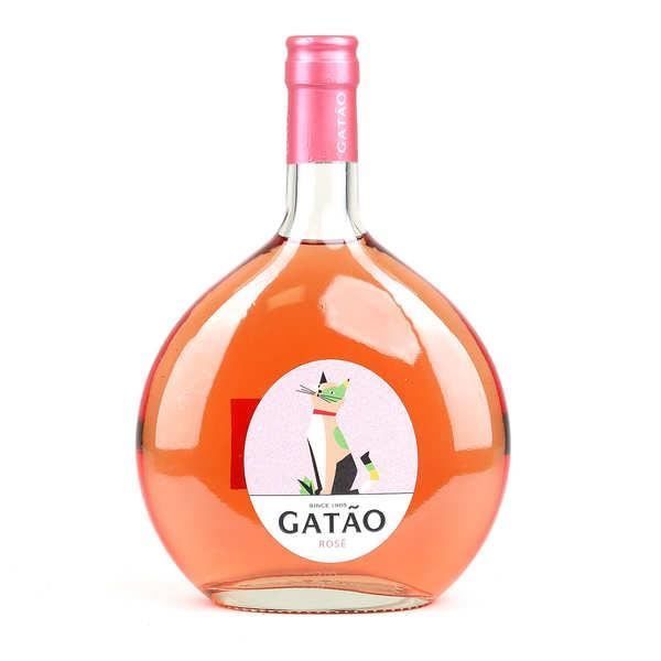Vino rosado Gatao de Portugal - botella de 75 cl