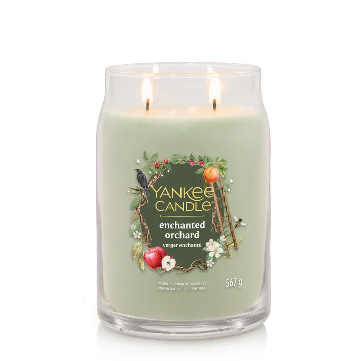 Signature Jar Candles Enchanted Orchard - Candela Profumata