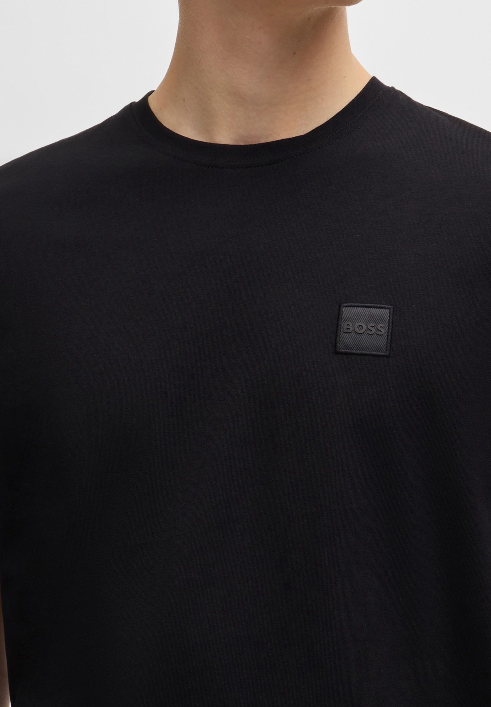 BOSS Basic T-shirt - zwart