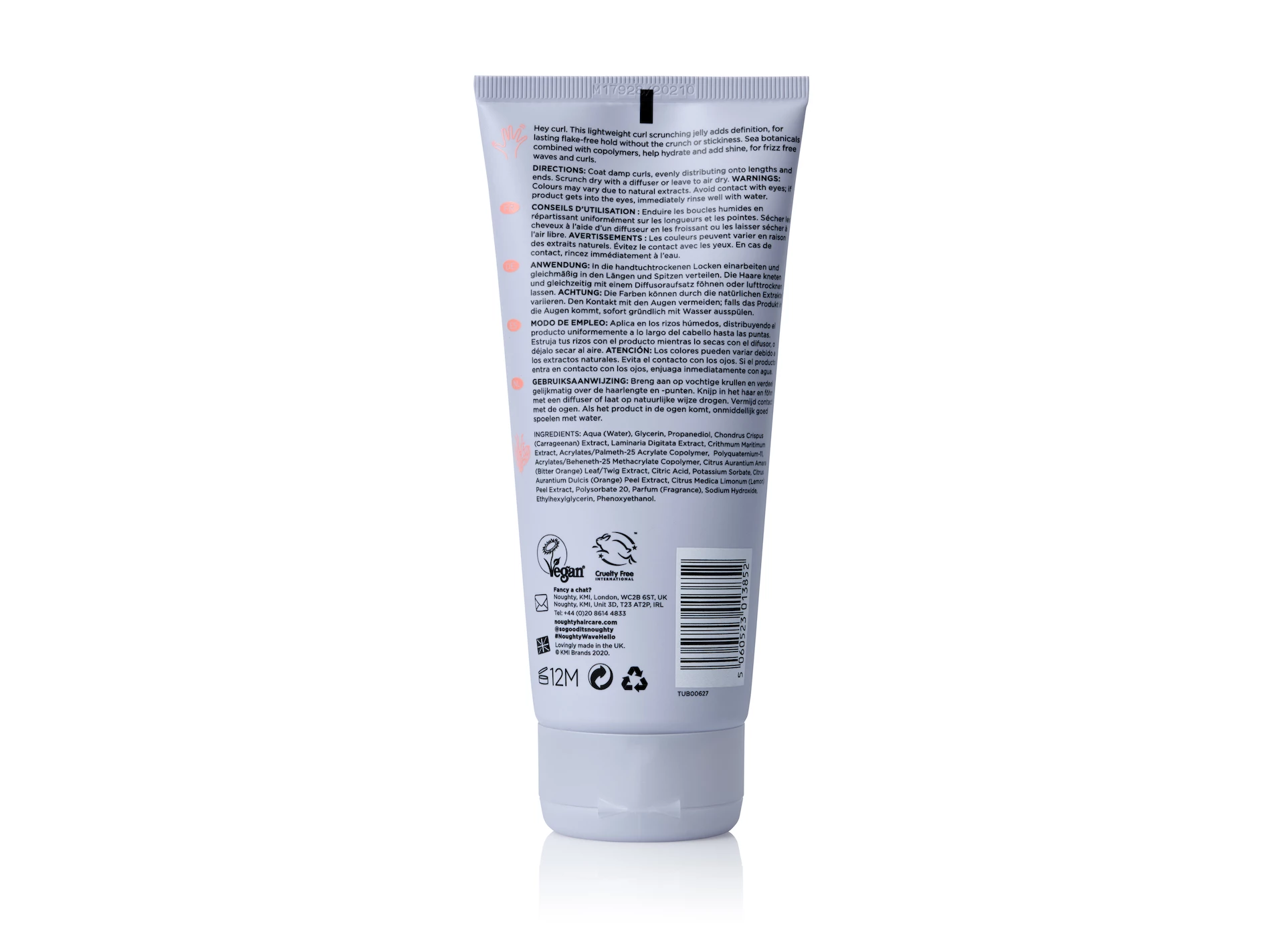 Jeleu de îndreptat buclele Wave Hello Hey Curl 200 ml - Noughty