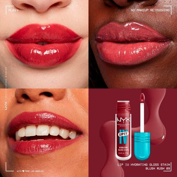NYX Professional Makeup Lip IV 09 Blush Rush hidratantni sjaj za usne