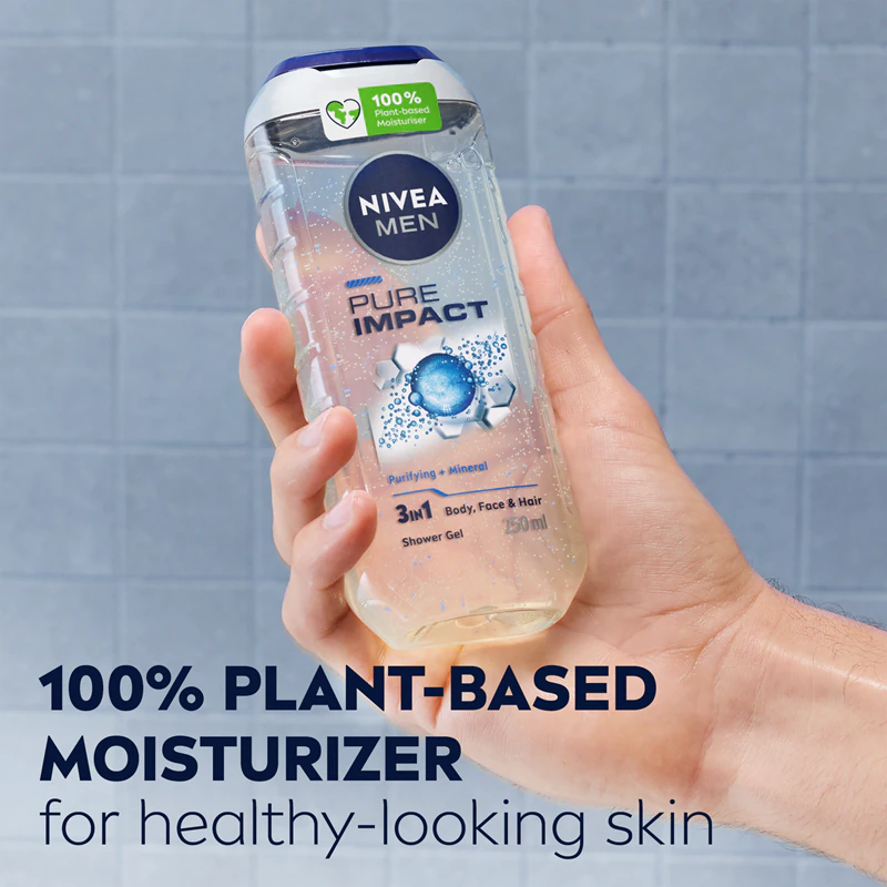 NIVEA MEN Pure Impact Duschgel für Männer