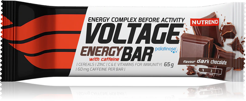 Nutrend VOLTAGE ENERGY BAR s kofeínom