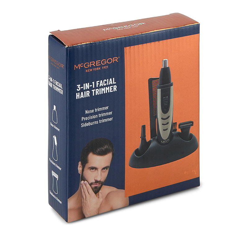 Tondeuse faciale McGregor 3 en 1, McGregor