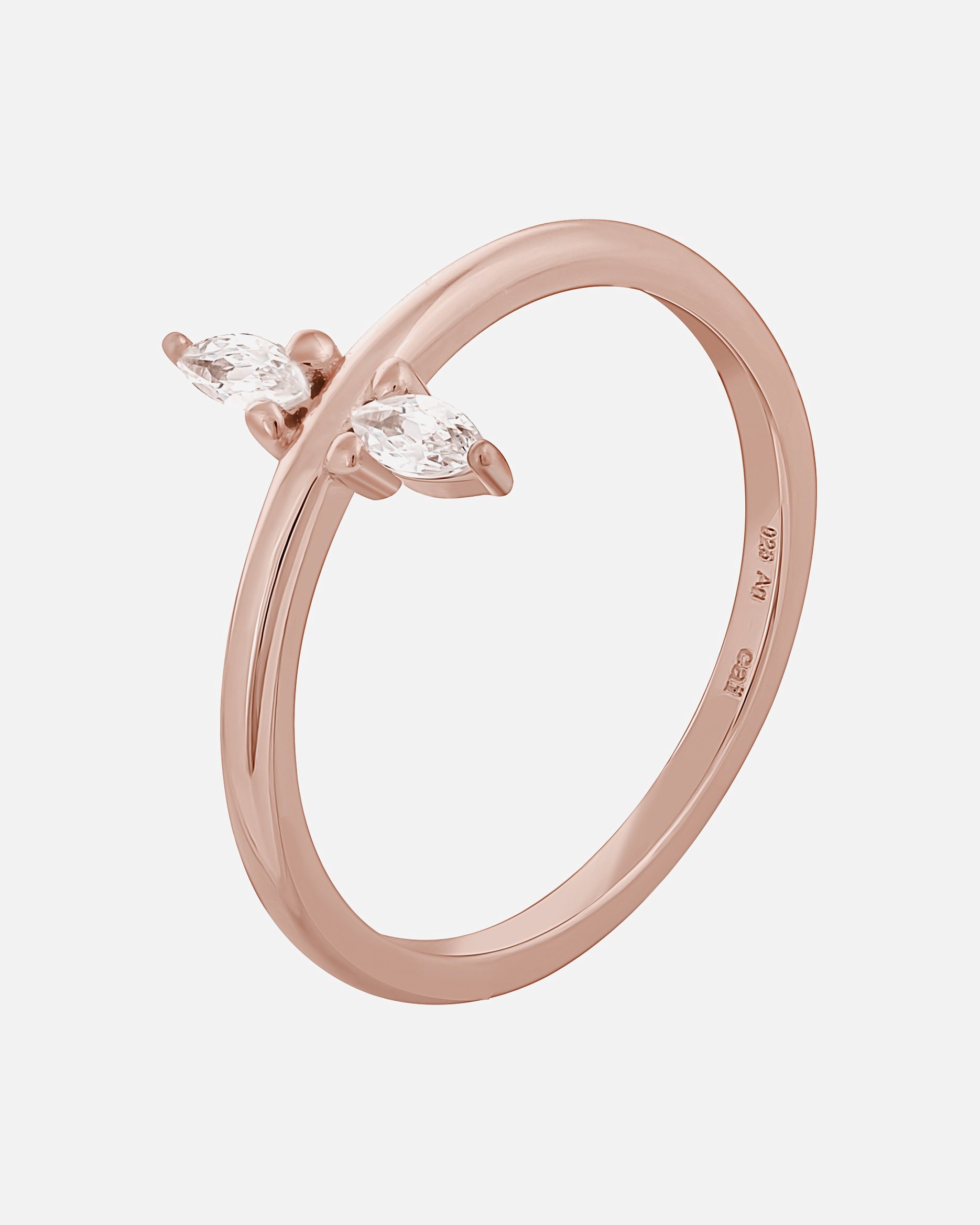 caï Bagues or rose