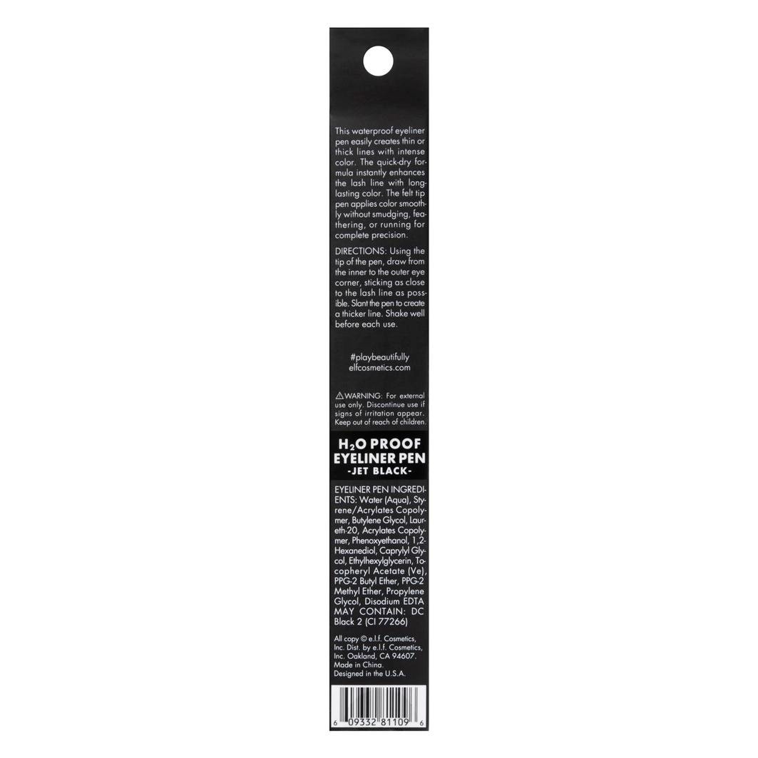 elf Cosmetics Eyeliner Intense H2O Proof -rajauskynä - 0,7 ml