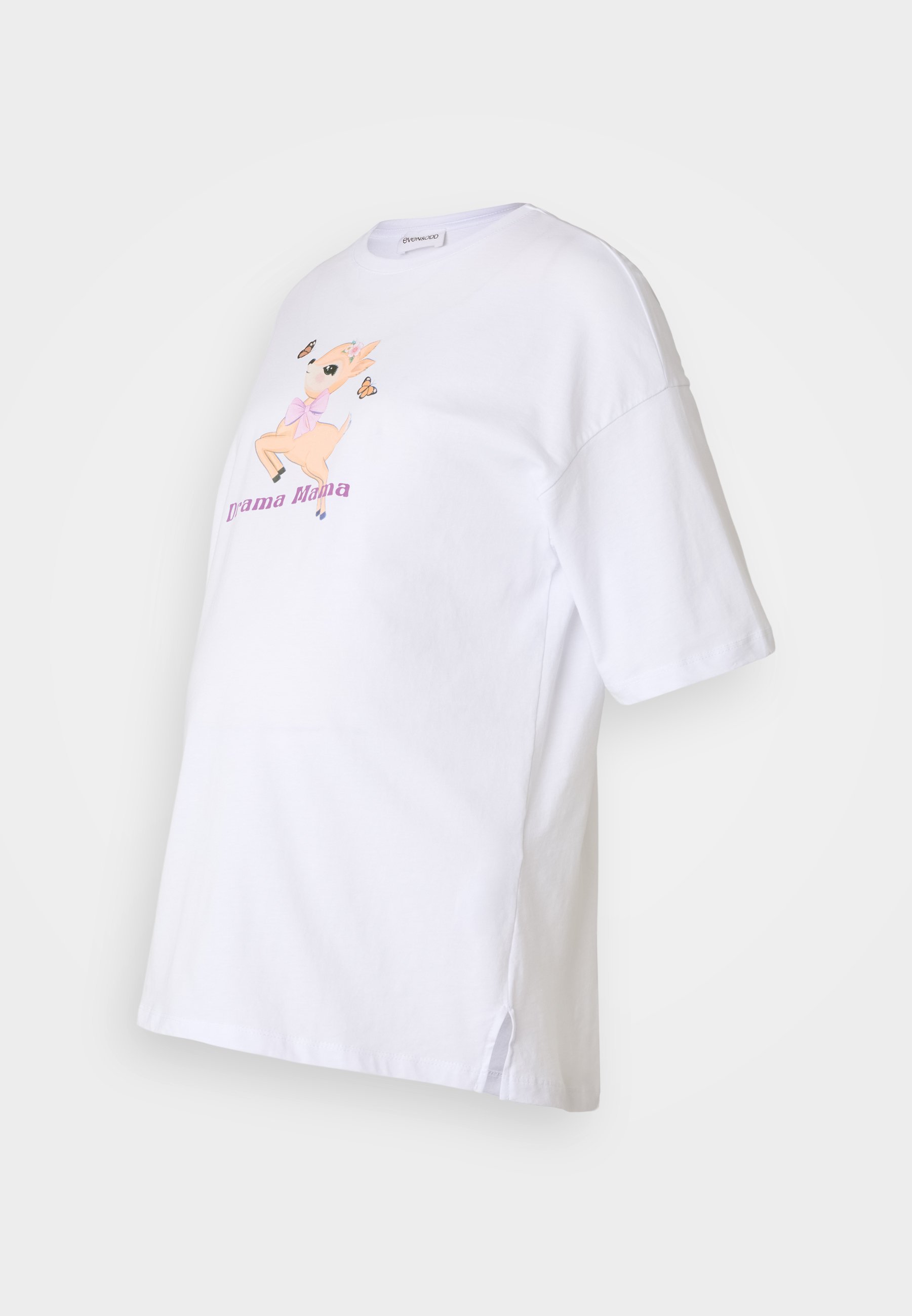 Even&Odd zwangerschaps-T-shirt met print - wit
