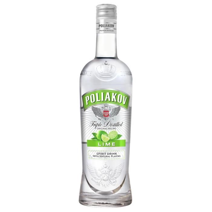 Poliakov - Limette - Wodka - 32,0 % Vol. - 70cl