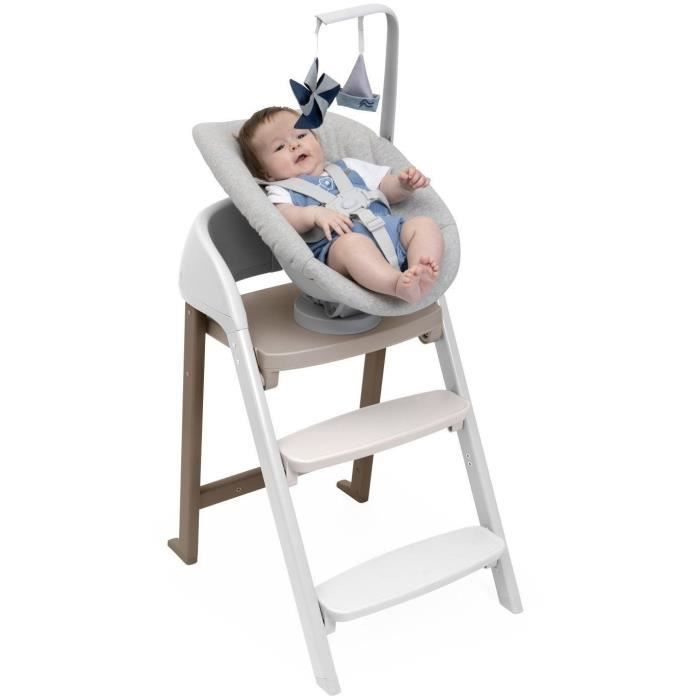 Seggiolino auto reclinabile per neonati Chicco Crescendo - Grigio