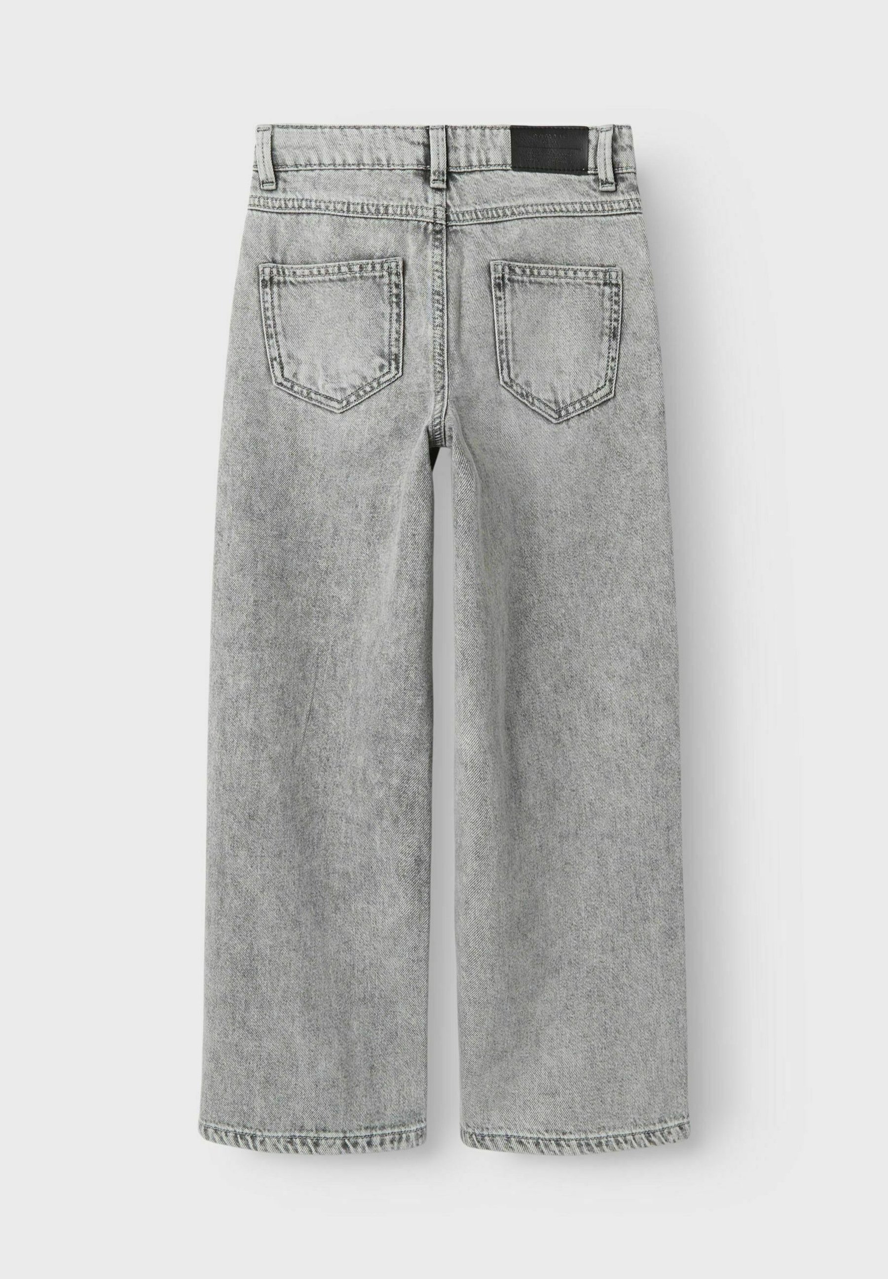 Appelez-le NKFROSE WIDE TE NOOS - Jean évasé - denim gris clair