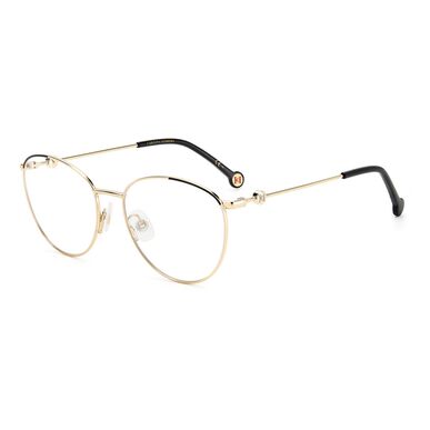 Carolina Herrera gullfarget brilleinnfatning Ch 0058 Carolina Herrera