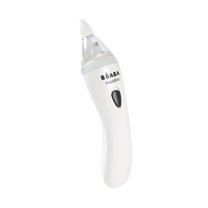 Aspirador nasal eléctrico portátil para bebés Aspidoo blanco