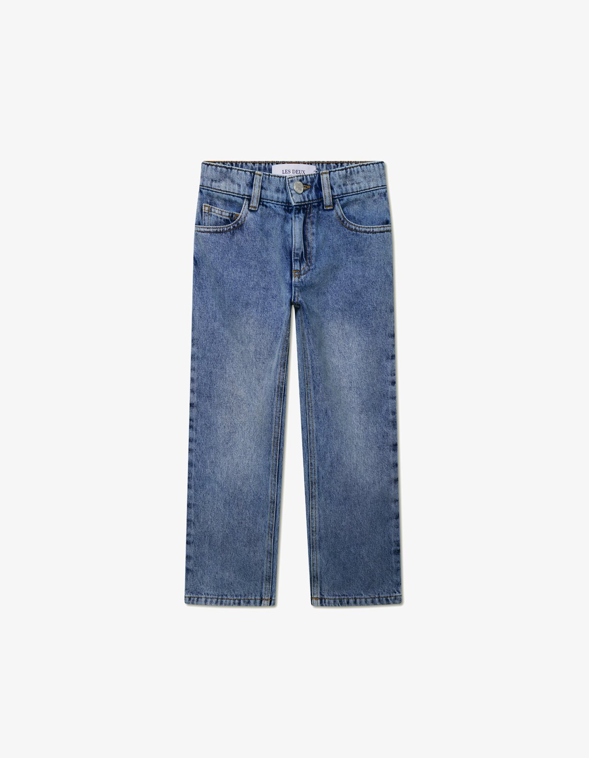 LES DEUX RYDER UNISEX - Džíny Relaxed Fit - black