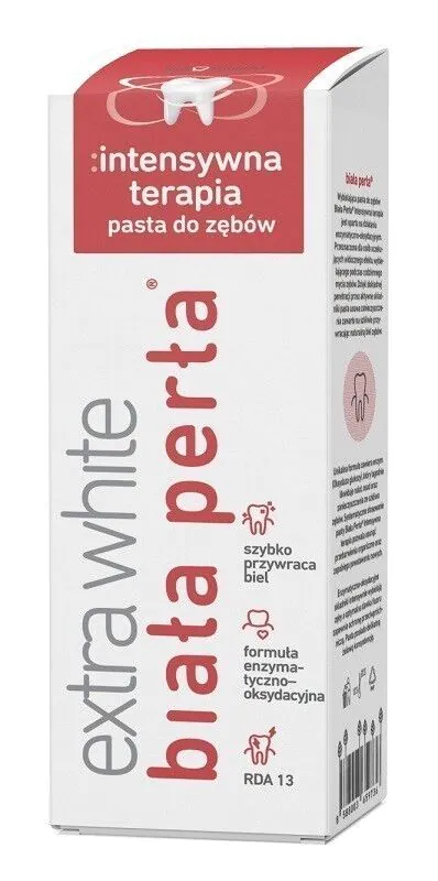 Biała Perła Pasta do zębów Intensywnie Wybielająca