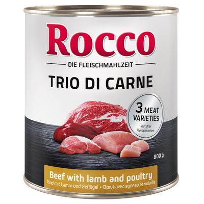Rocco Classic Meat Trio 6 x 800g