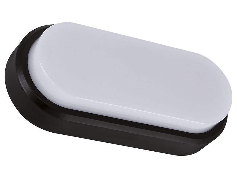 Lampa sufitowa zewnętrzna Aron LED z tworzywa sztucznego  czarna