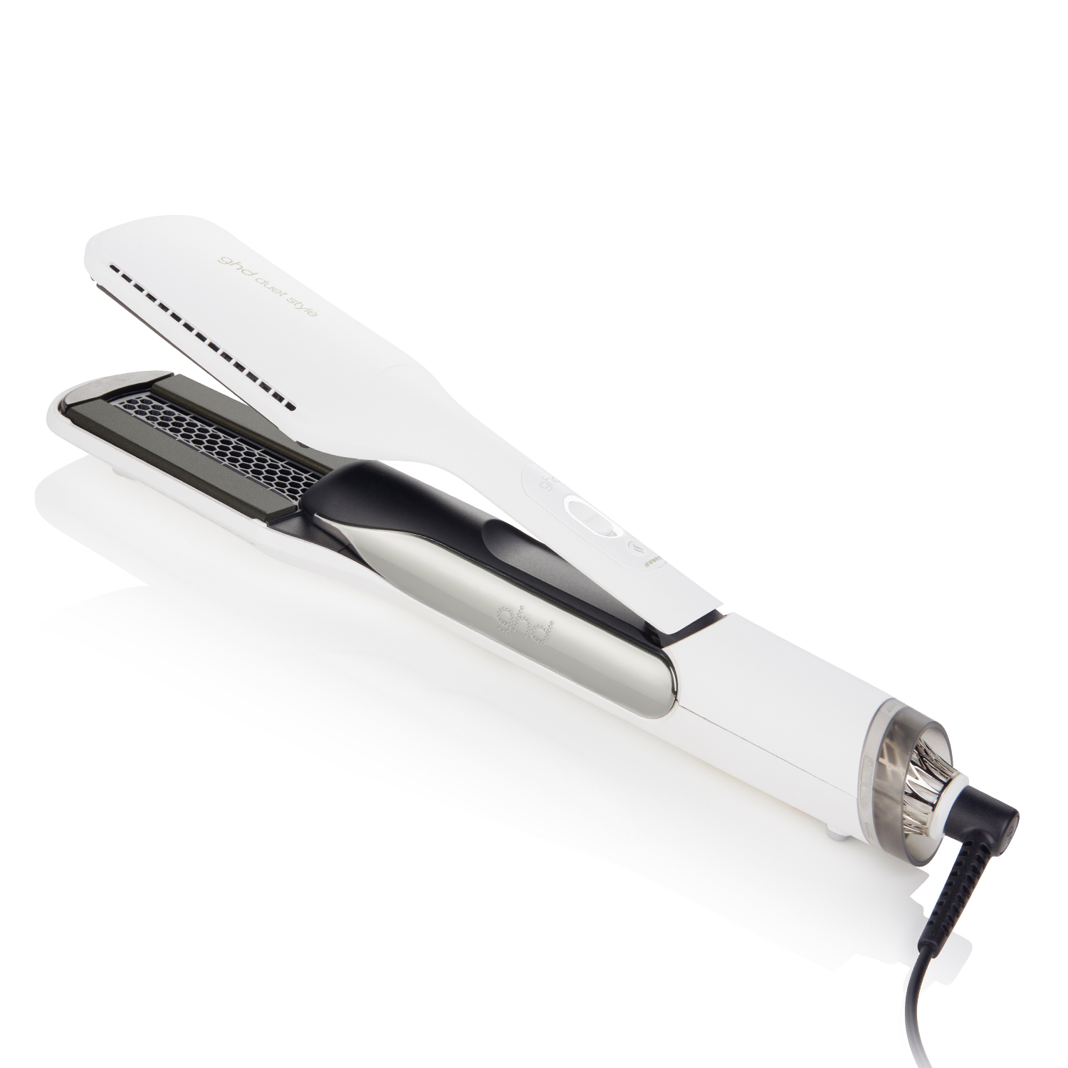 Duet Style - Συσκευή styling θερμού αέρα 2 σε 1, λευκή - ghd