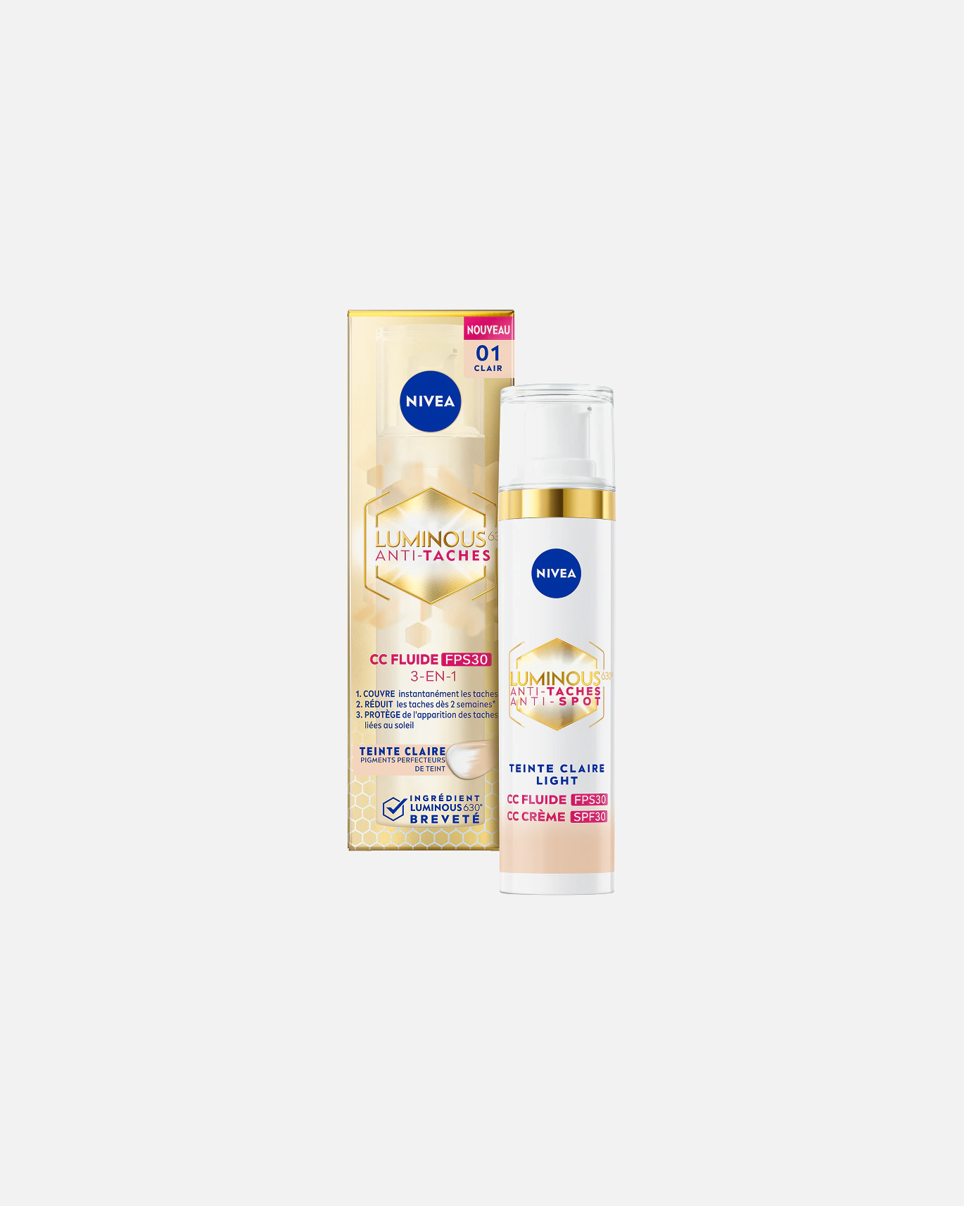 NIVEA CC fluide anti-taches SPF 30