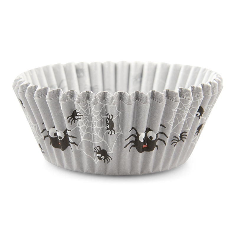 Cuisine muffinform 50-pak ø 11 cm med slips Halloween