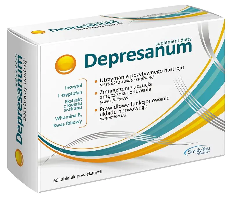 Depresanum, Suplement diety na dobry nastrój, Tabletki