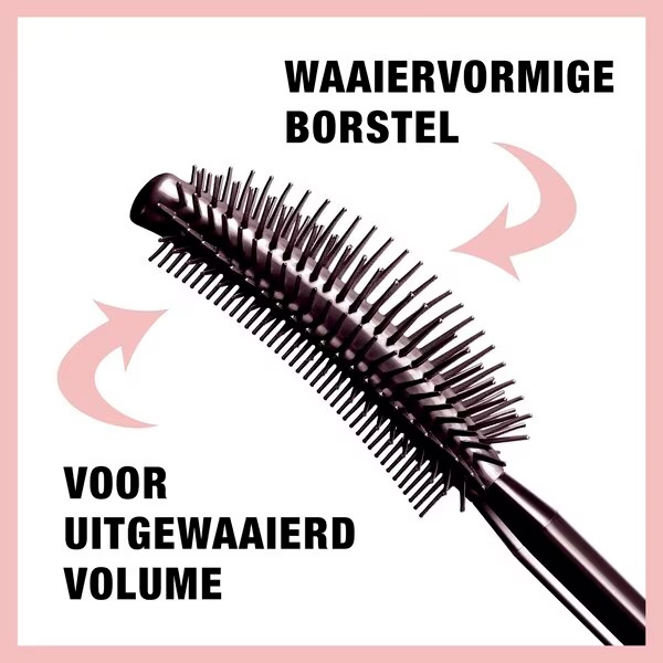 Maybelline New York Lash Sensational maskara za volumen s vrlo crnom bojom<br>9,5 ml