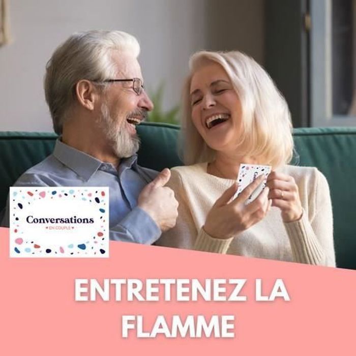 Conversations en Couple - Jeux couple - Le Jeu qui va Renforcer votre Relation Amoureuse - Jeux de société adulte