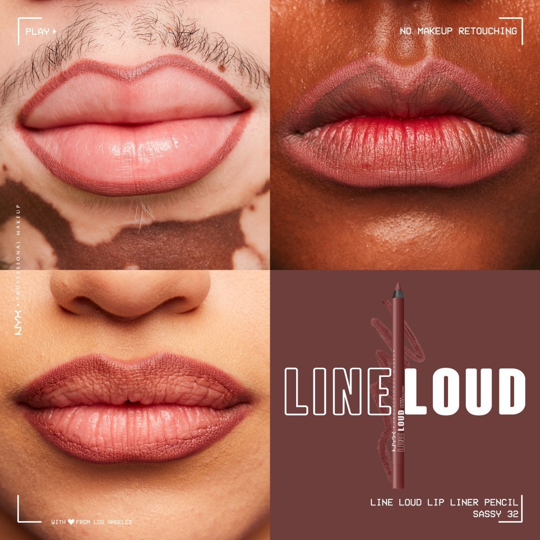 NYX Professional Makeup Lipliner Line Loud olovka za usne - 1,2 g