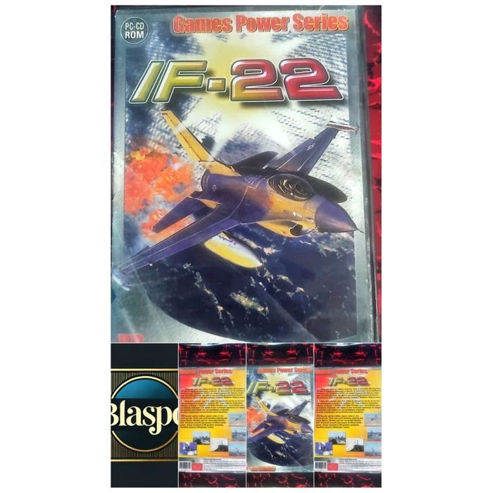 Jeu PC IF-22 Games Power Series - Simulation de Vol (Flight Sim) - SANS MANUEL