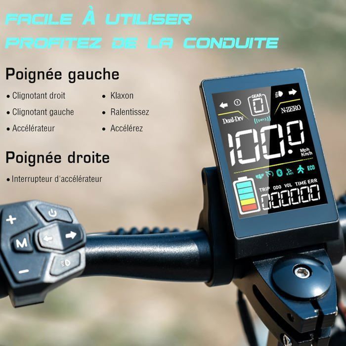JOYOR S5-Z - Trottinette électrique Pliable - Moteur 600W - Batterie 48V 13Ah - Autonomie 45km - 10'' Pneus - Max 45KM/H - Noir