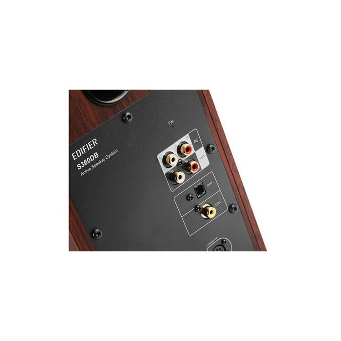 Enceintes Bibliothèque 2.1 - Edifier - S360DB - Bluetooth v4.1 - Caisson de Basse 20,32 cm - Son Sans Fil