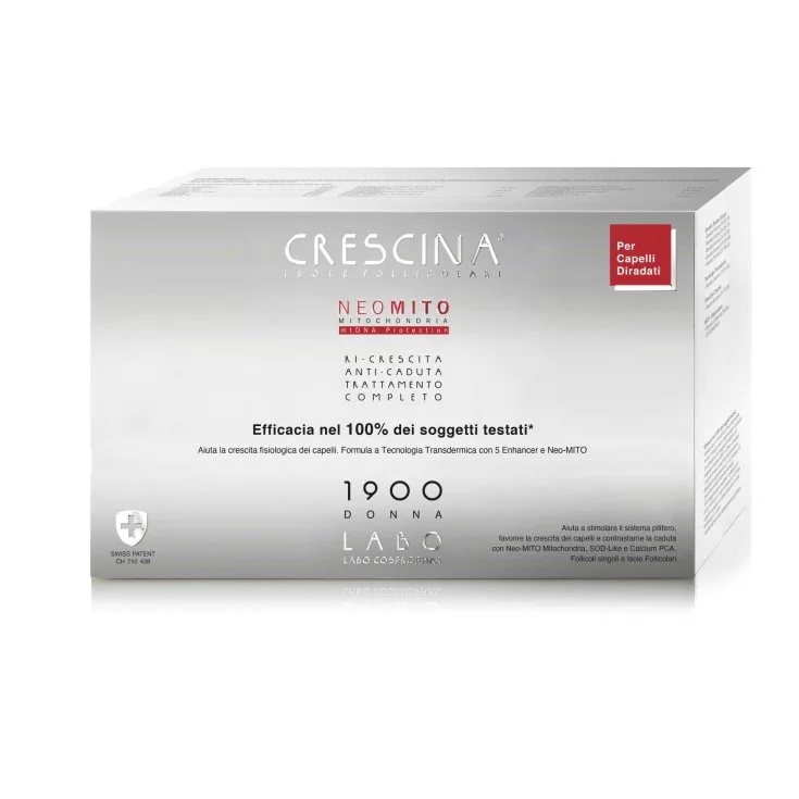 CRESCINA Crescina Super Formula 1900 femme 20 bouteilles