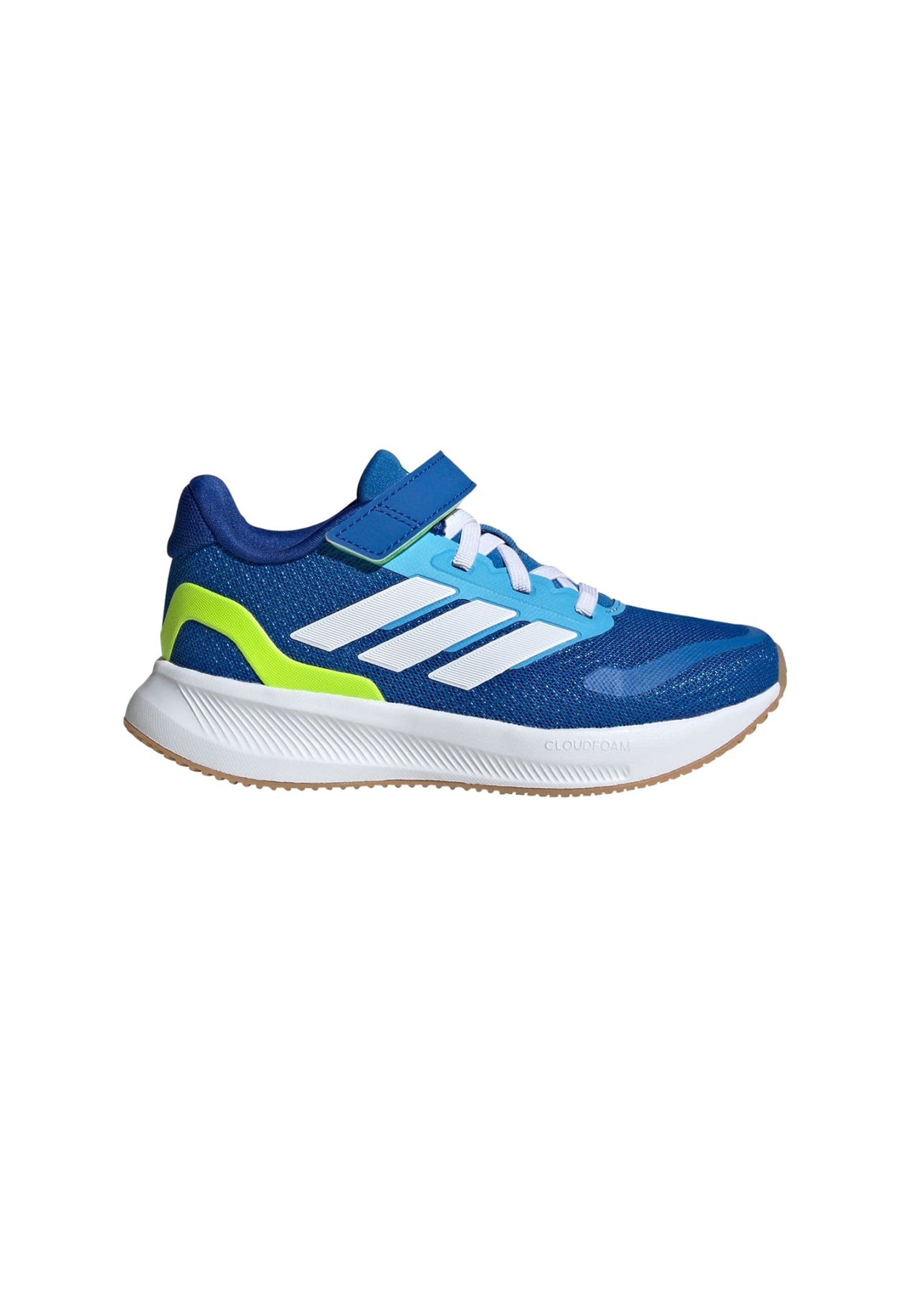 adidas Performance RUNFALCON 5 EL C - Scarpe da corsa su strada - bright royal ftwr white lucid lemon