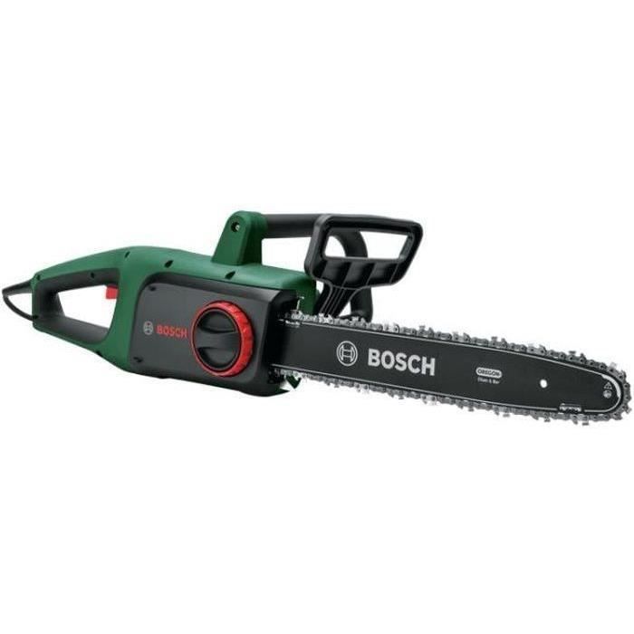 Tronçonneuse Bosch - UniversalChain 35 (1 800 W, longueur de coupe 35cm , vitesse de chaîne : 12 m/s)