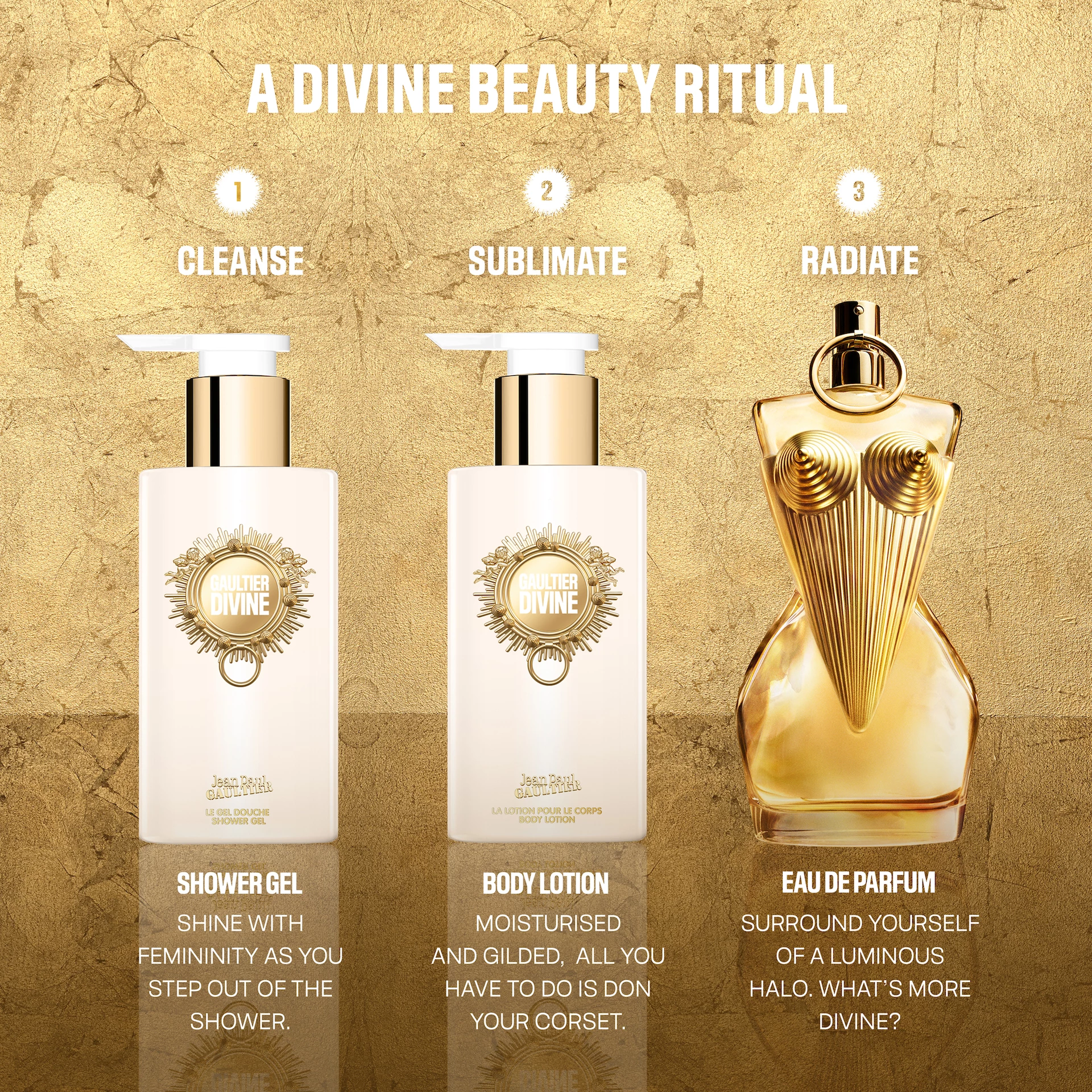 Gel de duș Gaultier Divine 200 ml - Jean Paul Gaultier