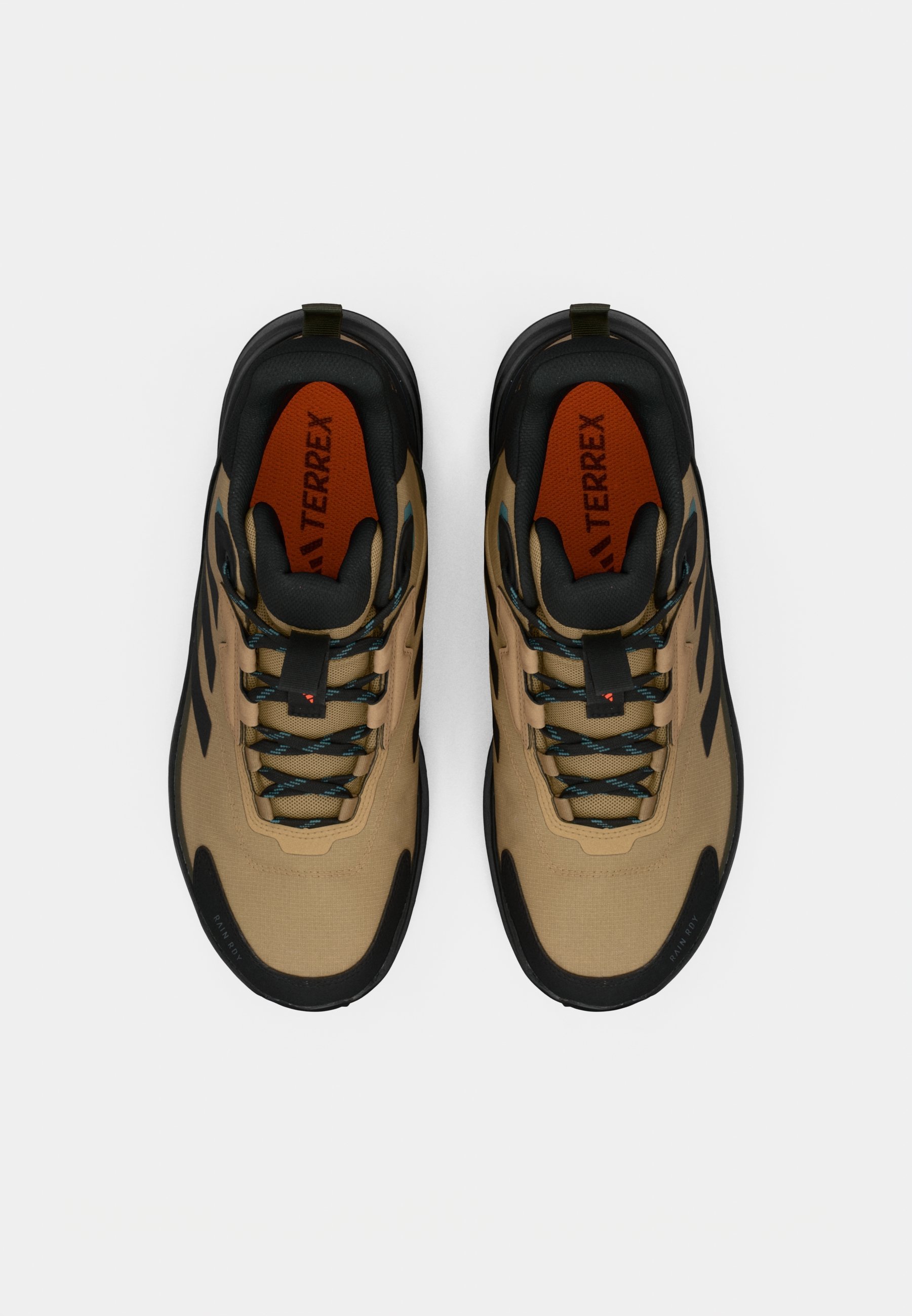 Adidas Terrex ANYLANDER MID - Planinarske cipele - kartonske/temno crne/smeđe