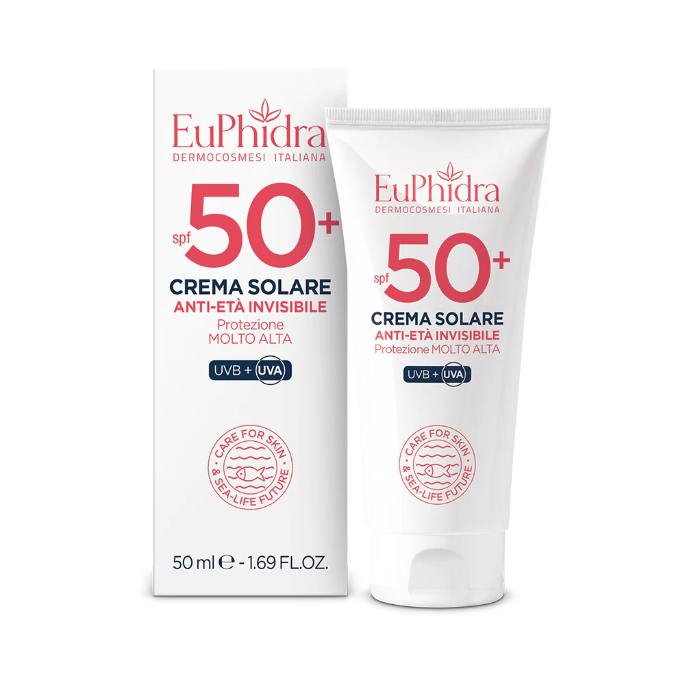 Solari Crema Solare Anti-Età Invisibile SPF50+ - Solare viso alta prot.