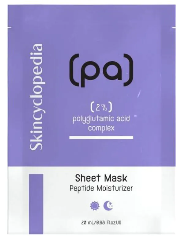 Skincyclopedia Maska w płachcie Kwas poliglutaminowy