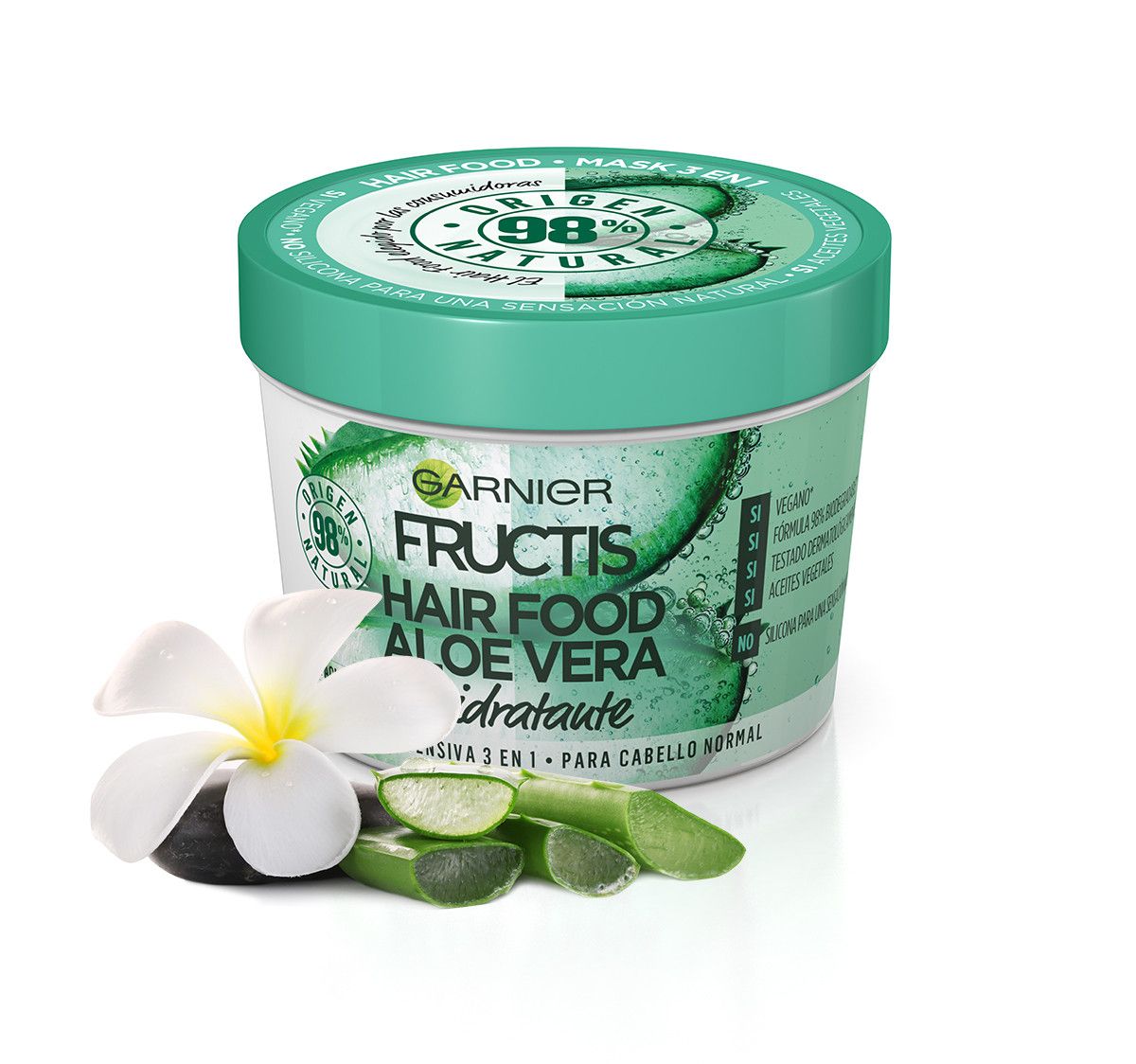 Fructis Hair Food 3-u-1 maska za kosu s aloe verom Maske za kosu