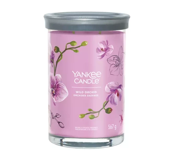 Yankee Candle Signature Tumbler duża świeca zapachowa Wild Orchid 567 g