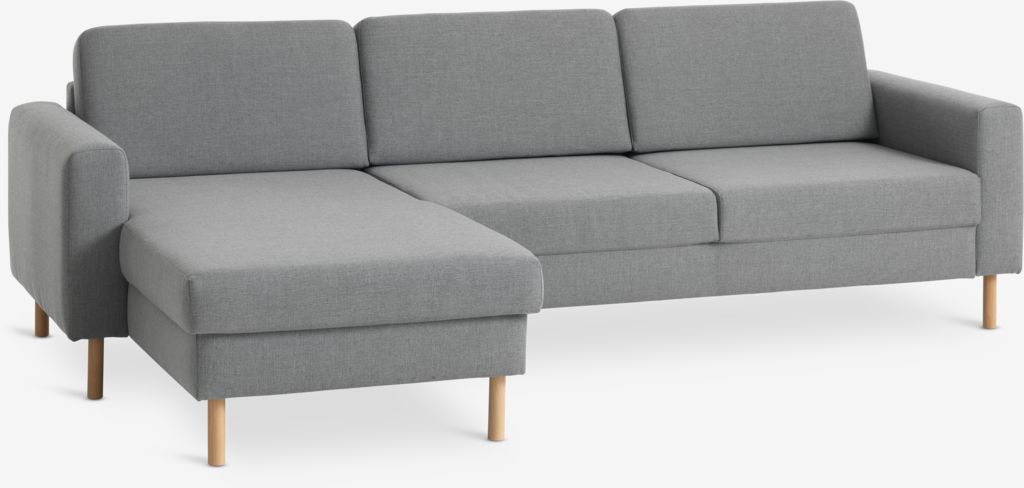 SVALBARD sofa s SVALBARD dnevnim ležajem, svijetlosiva