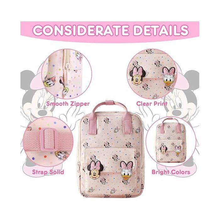 Sac à dos Mignon pour Enfants, Sac à Dos pour Filles, Sac à Dos de Maternelle, Mini Sac à Dos pour enfants avec sangle de poitrine