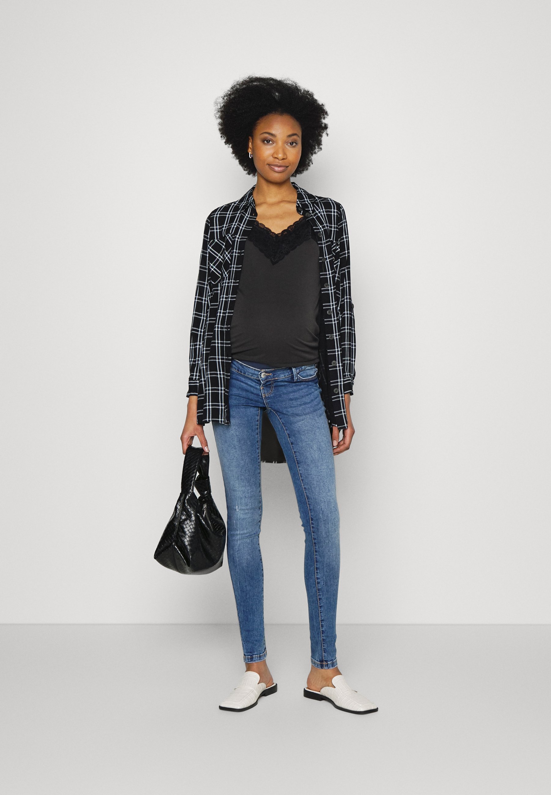 Vero Moda Maternity VMMSOPHIA - Skinny Fit jeans - mediumblauwe denim