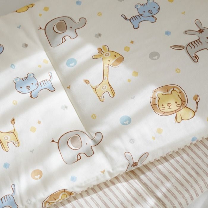 - Barrière de lit bébé, barrière en tissu anti-collision, sac en pur coton, Lion CAFI 120*30, une pièce - -