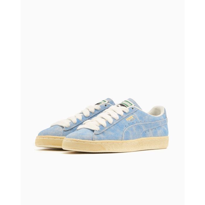 Baskets Puma Suede Faded Bleu Unisex, mixte