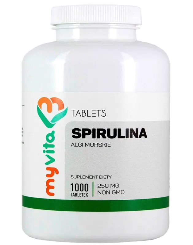 MyVita Spirulina 250 mg 1000 Tabletek