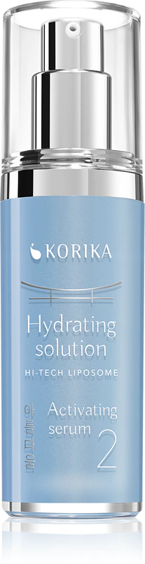KORIKA HI-TECH LIPOSOME Hydratační roztok Aktivační sérum Intenzivně hydratační sérum